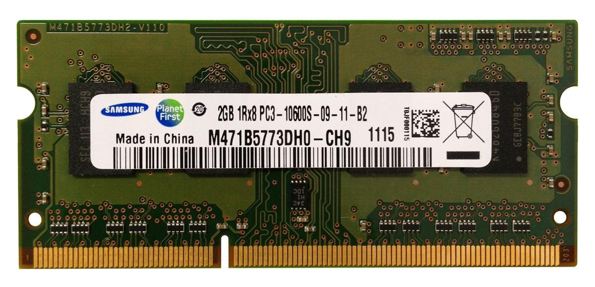 CL9 204 pin DDR3-1333 SO-DIMM HYNIX 2 GB PC3-10600S 